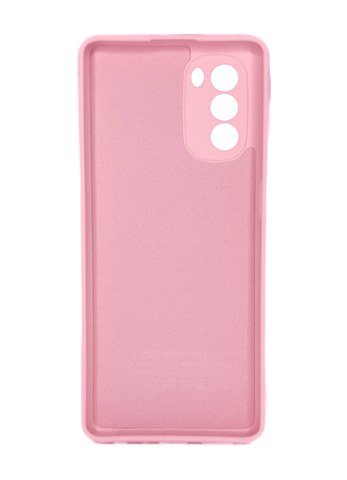 Protectores para celular  para Motorola  Moto G51 5G Funda de silicona con felpa Rosa
